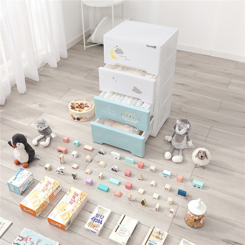 Baby Clothing Wardrobe - Opbergkast voor babykleding, huishoudelijke kledingkast met