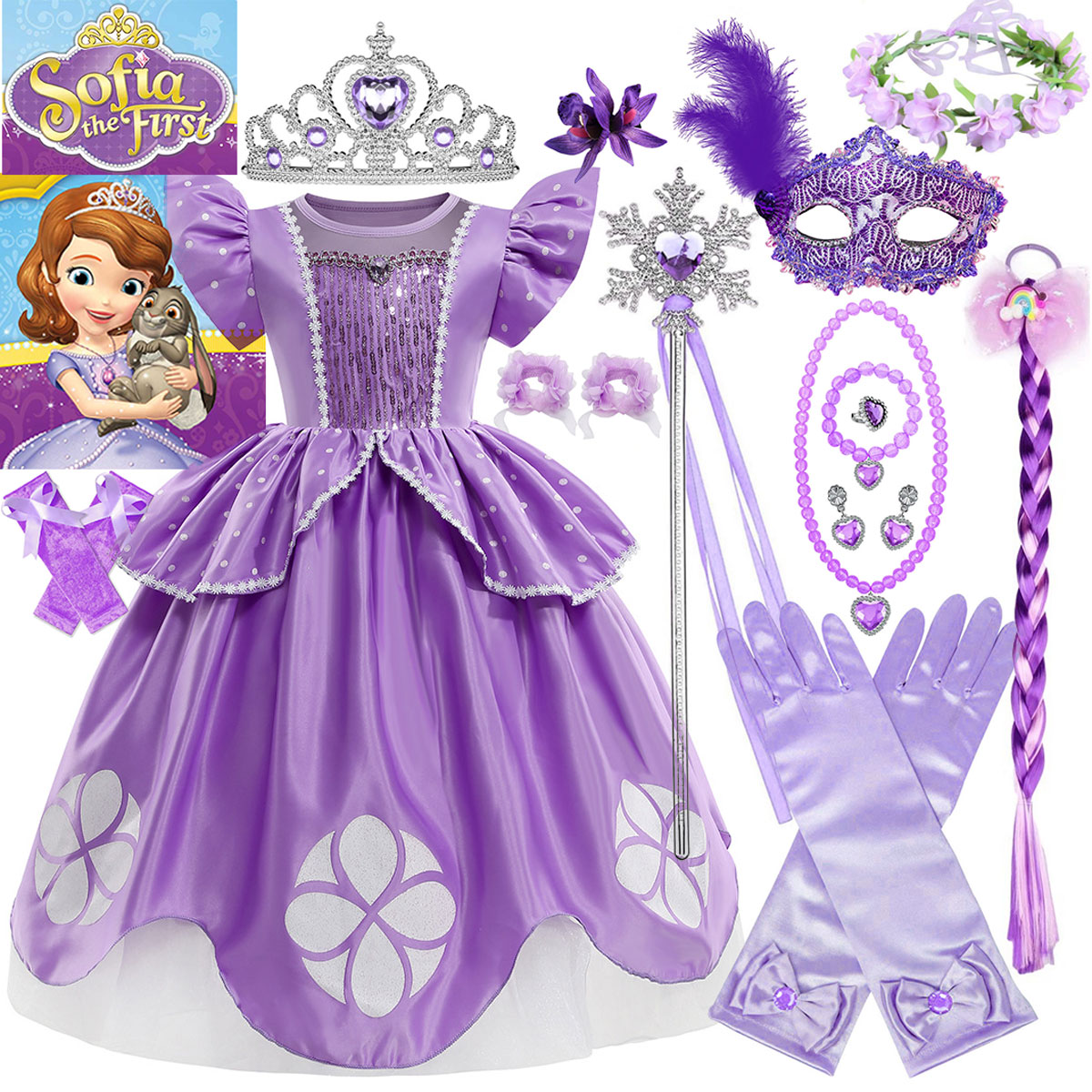 Baby Clothing Europe - Disney Prinses Sofia De eerste jurk