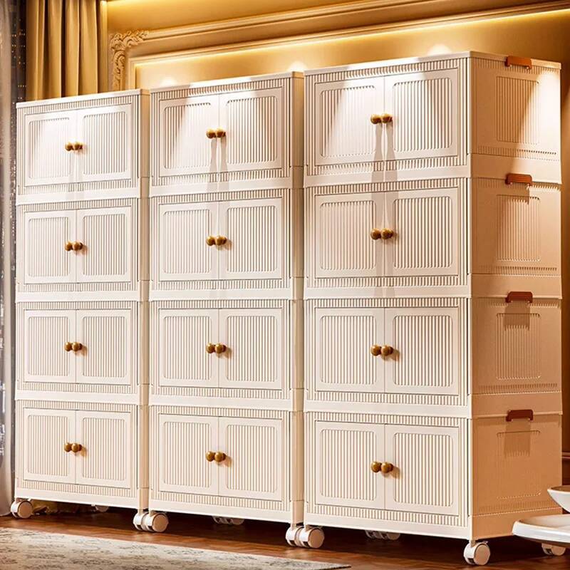 Baby Clothing Wardrobe - Archief Babygarderobe Opbergruimte Opvouwbare kast Kledingrek