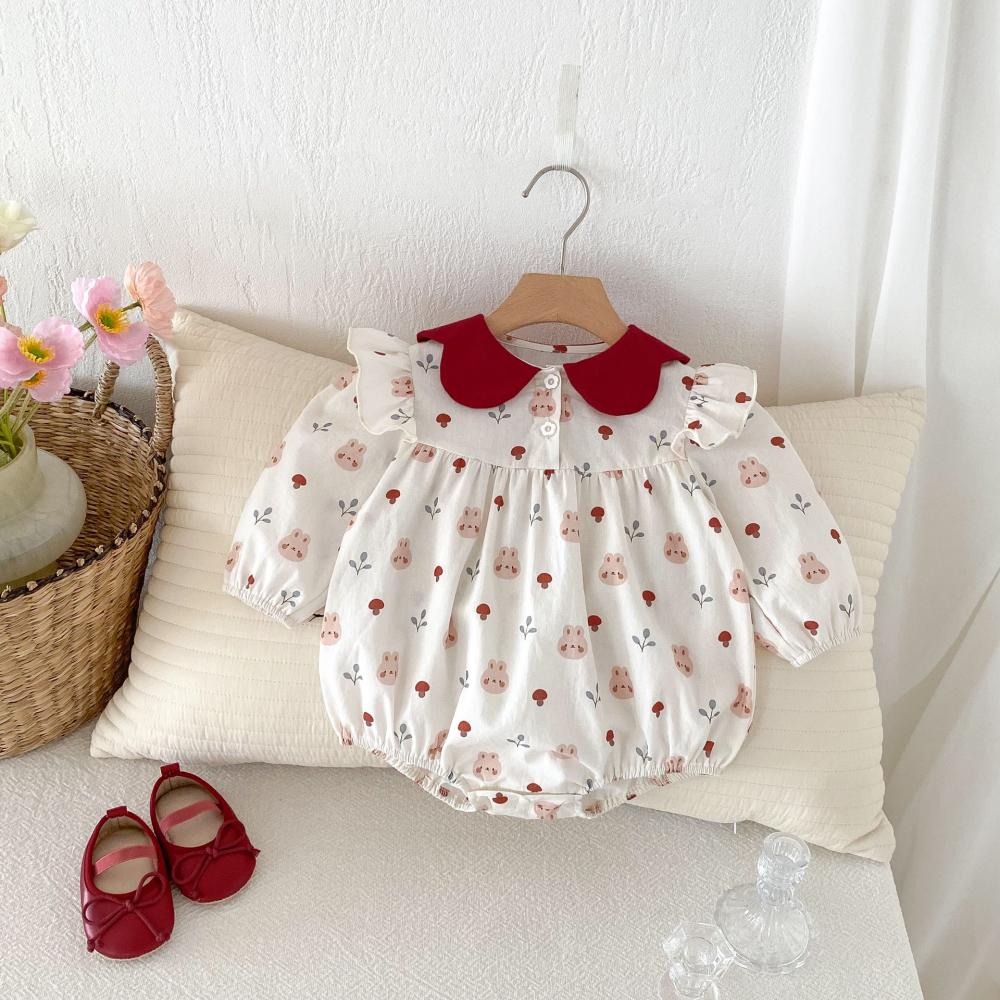 Schattig konijn bedrukte baby  - Baby Clothing Quality recensie en prijs