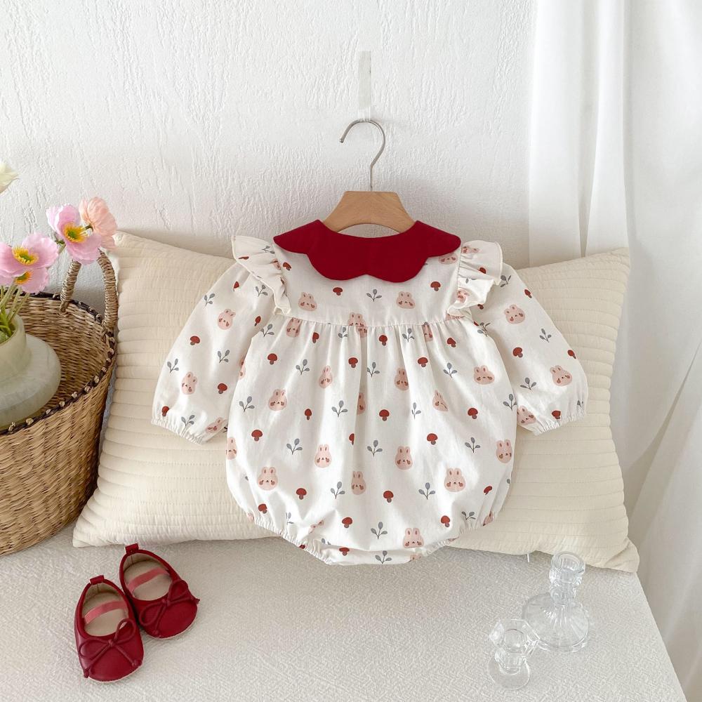 Schattig konijn bedrukte baby  - Baby Clothing Quality recensie en prijs