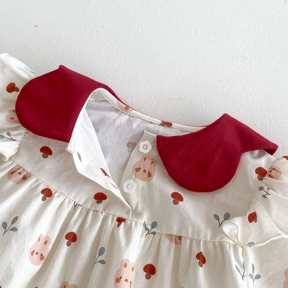 Schattig konijn bedrukte baby  - Baby Clothing Quality recensie en prijs