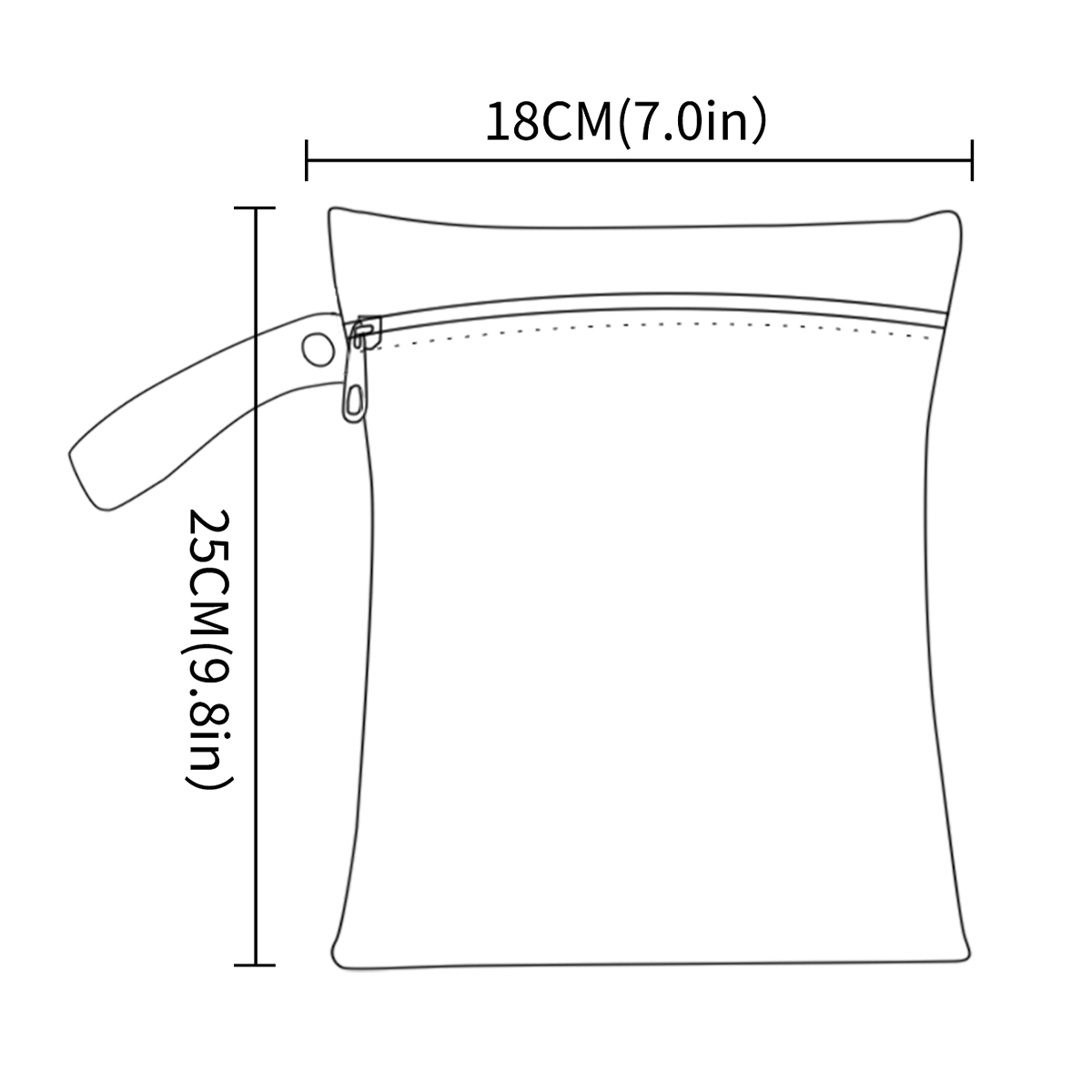 Elinfant 2 stuks waterdichte m - Baby Clothing Bag recensie en prijs
