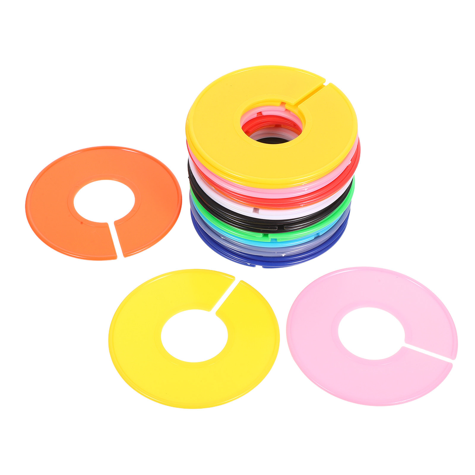 30 stuks plastic ronde kleding - Baby Clothing Hanger Dividers recensie en prijs