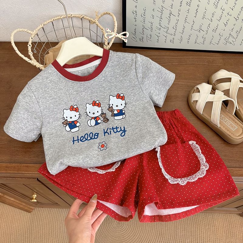 Anime Hello Kitty Girl Summer  - Baby Clothing Quality recensie en prijs