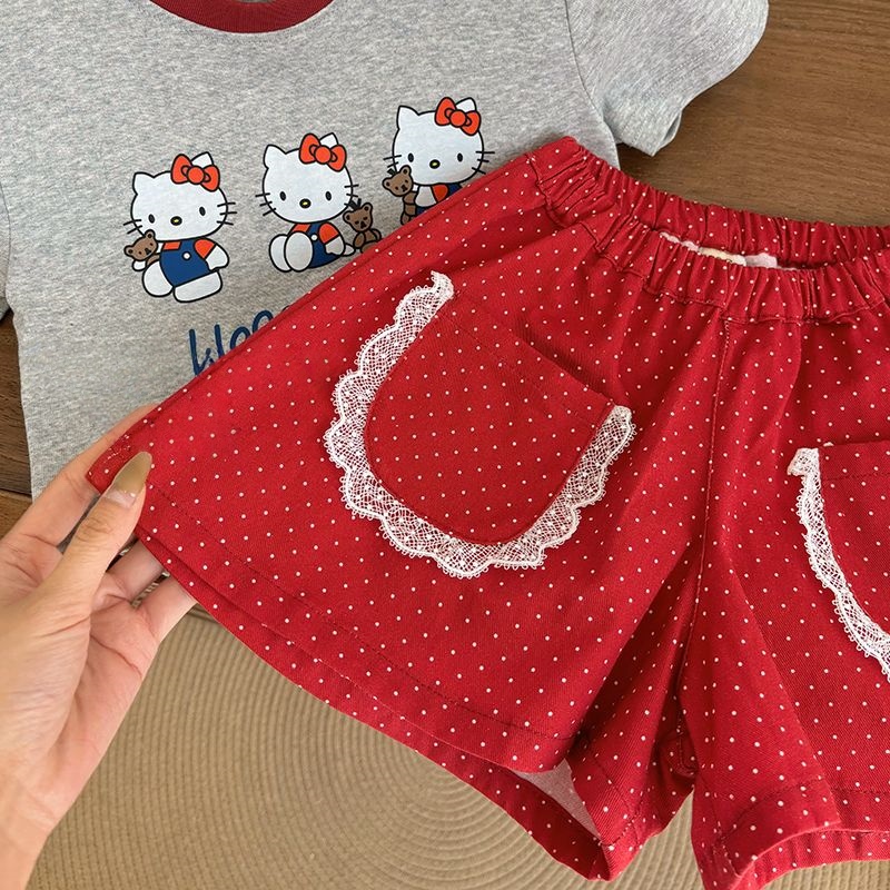 Anime Hello Kitty Girl Summer  - Baby Clothing Quality recensie en prijs