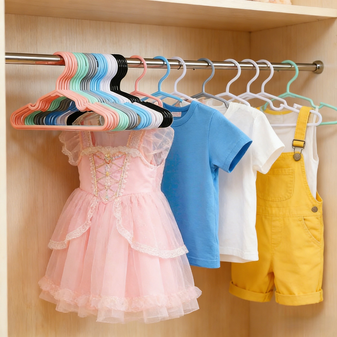 10/20 stuks antislip kleerhang - Baby Clothing Wardrobe recensie en prijs