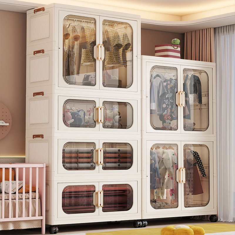 Opvouwbare babykast zonder ins - Baby Clothing Wardrobe recensie en prijs