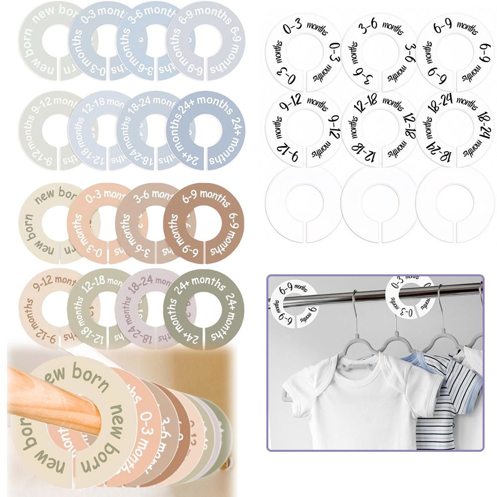 68/9 Stuks Organiserende Hange - Baby Clothing Hanger Dividers recensie en prijs