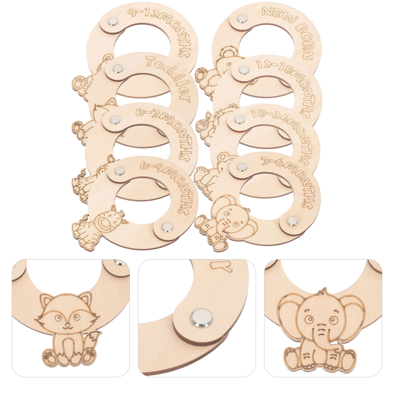 8-delige babykleding-organizer - Baby Clothing Wardrobe recensie en prijs