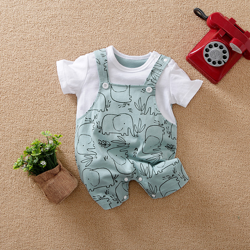 Schattige dierenolifant 0-12 m - Baby Clothing Elephant recensie en prijs
