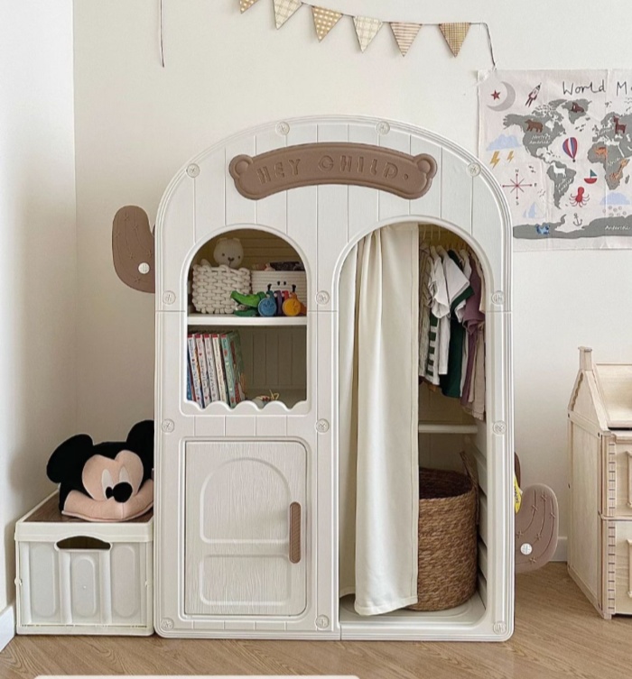 Kinderkast Huishoudelijke slaa - Baby Clothing Wardrobe recensie en prijs