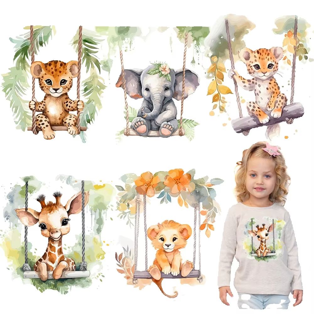 Babydieren op schommels warmte - Baby Clothing Elephant recensie en prijs