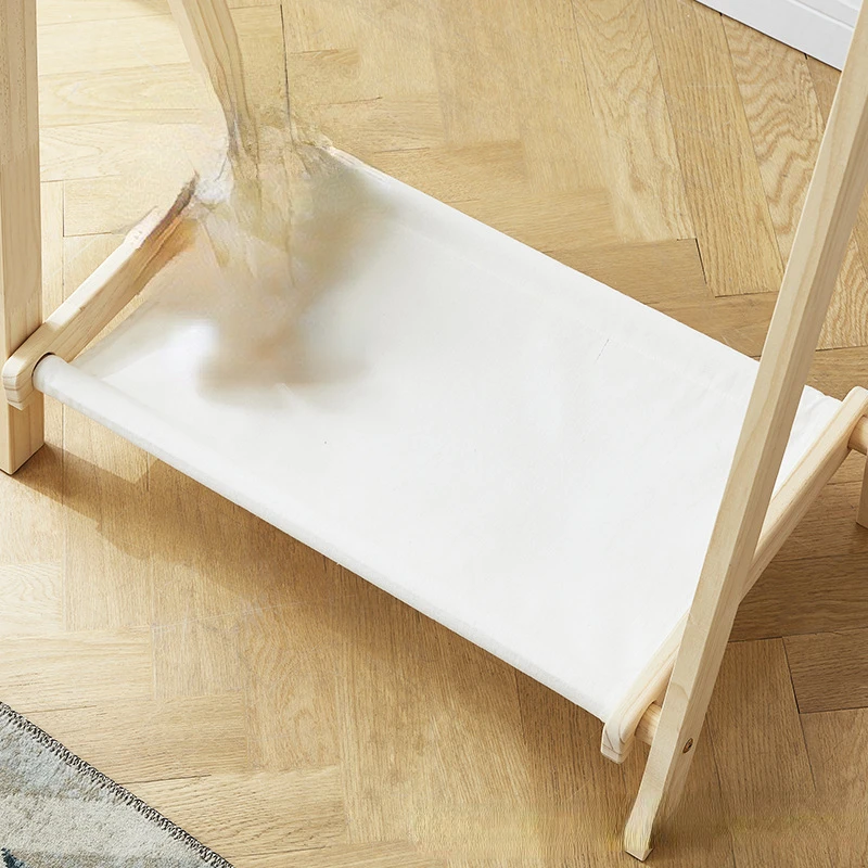 Massief Houten Vloer Staande K - Baby Clothing Rack recensie en prijs