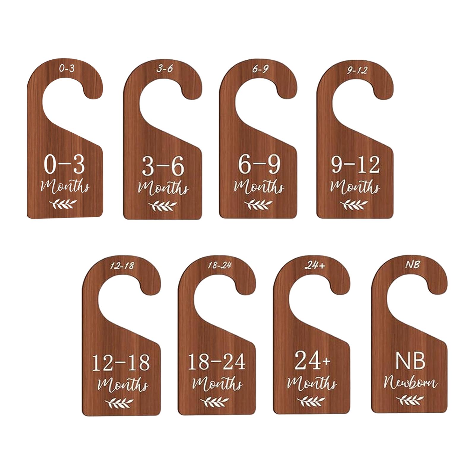 8 stuks babykastverdelers, kle - Baby Clothing Hanger Dividers recensie en prijs